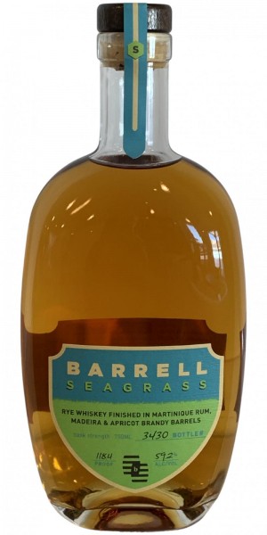 Barrell - Seagrass Rye Whiskey Finished In Martinique Rum Madeira & Apricot Brandy Barrels (750ml)