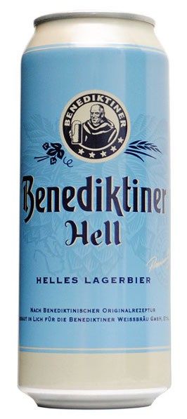 Benediktiner - Helles Lager (4 pack 16.9oz cans)