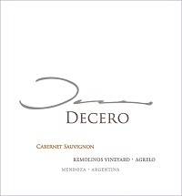 Finca Decero - Cabernet Sauvignon Remolinos Vineyard 2017 (750ml)