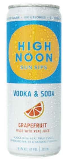 High Noon - Grapefruit Vodka & Soda (4 pack cans)