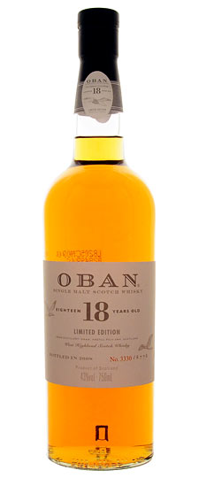 Oban - 18 Year Single Malt Scotch Highland (750ml)