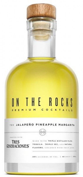 On The Rocks - The Jalapeno Pineapple Margarita (375ml)