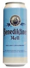 Benediktiner - Helles Lager (4 pack 16.9oz cans) (4 pack 16.9oz cans)