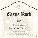 Castle Rock - Pinot Noir Mendocino 2019 (750ml) (750ml)