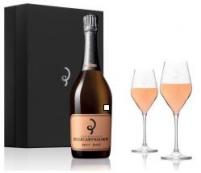 Billecart-Salmon - Brut Rose Champagne W/ Flutes Gift Set NV (750ml) (750ml)