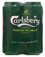 Carlsberg Breweries - Carlsberg Pilsner 4pk Cans (4 pack 16.9oz cans) (4 pack 16.9oz cans)